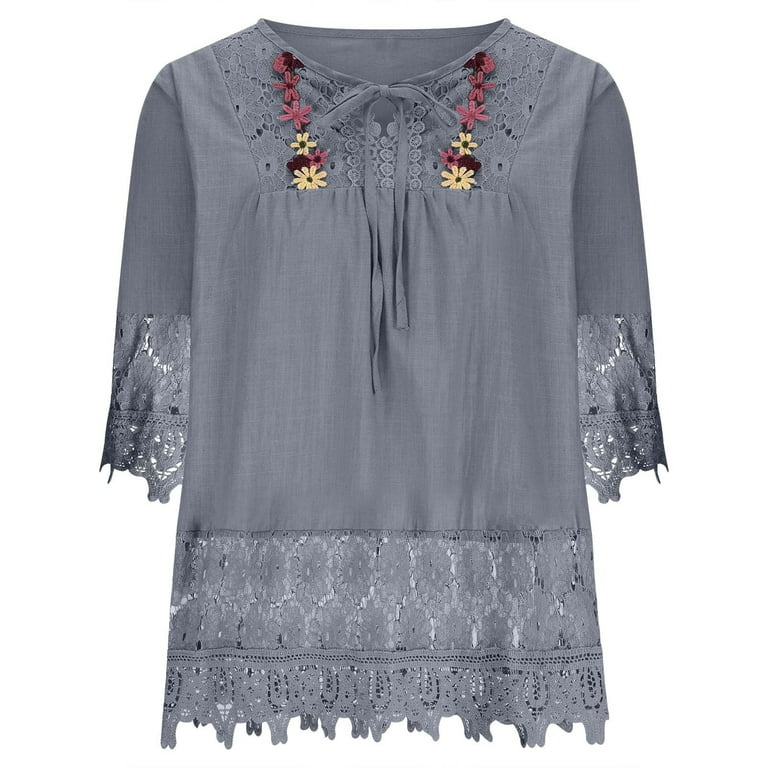 Short Sleeve Tunic Tops Amazon Prime Ladies Tops Women's Plus Size Tops Short Sleeve Shirts Lace Pleated Tunic Short Sleeve Tunic Tops Amazon Prime Ladies Tops Women's Plus Size Tops Short Sleeve Shirts Lace Pleated Tunic