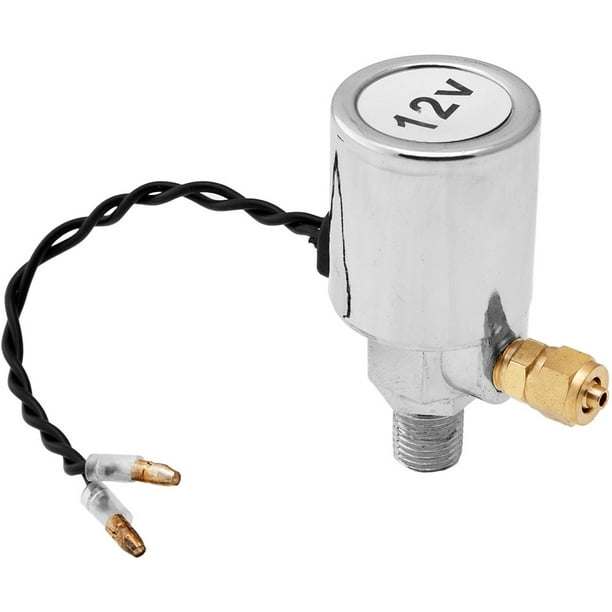 Vixen Horns 1/4" NPT 12V Electric Air Valve (Solenoid) for 1/4" OD Hose