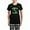 With Checker Pant, variant on CafePress - St. Patrick Birthday Leprechaun Women's Dark Pajam - Women's Short Sleeve Print T-Shirt and Pants Dark Cotton Pajama Set