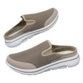 thumbnail image 5 of Unisex Slippers Slip on Mules Clogs Diabetic Walking Shoes Wide Width Footwear Plantar Fasciitis Indoors Outdoors, 5 of 9