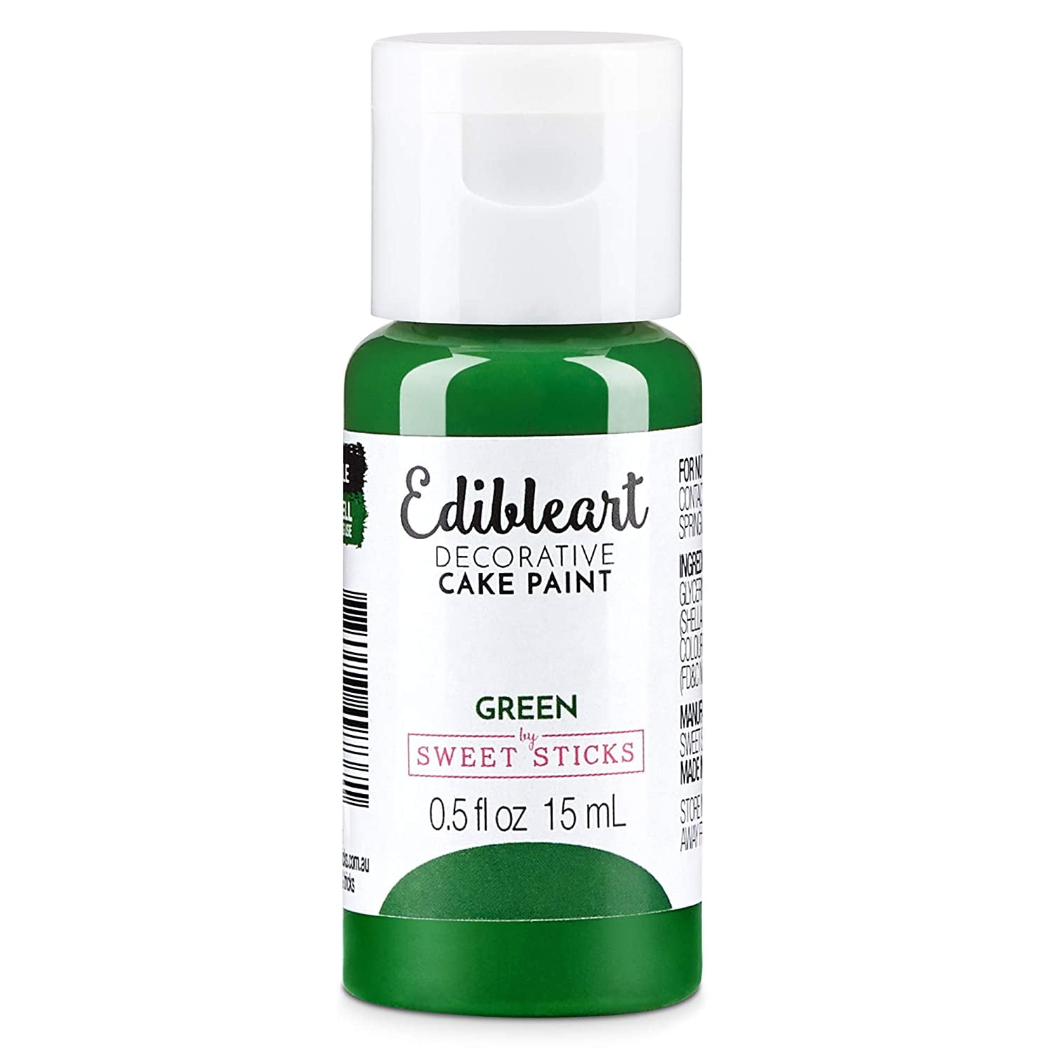 Icinginks Sweetsticks Green Edible Art Decorative Cake Paint 15ml