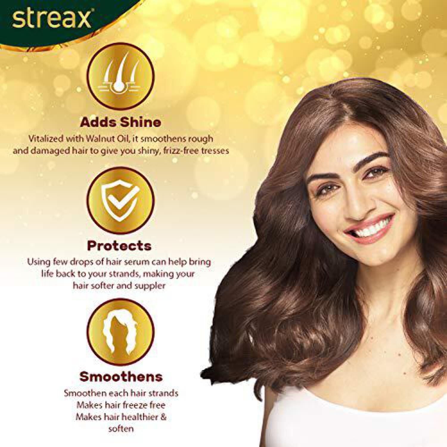 Streax Professional Vitariche Gloss Hair Serum Review - Beautiful You