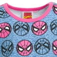 thumbnail image 5 of Marvel Spider-Man Toddler Girls French Terry Skater Dress Toddler to Big Kid, 5 of 5