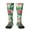 2 Black-2, variant on Succulents 1 Pattern Women’s Knee High Crew Socks,Trouser Socks Comfortable, Breathable, Moisture-Wicking and Soft