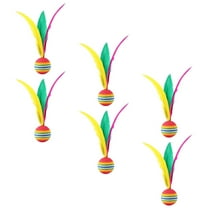 UPKOCH 6pcs Interactive Badminton For Durable Fun Badminton Birdies For And Coordination Practice For Boys