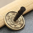 thumbnail image 1 of Sello de de ceniza de incienso con mango, accesorios para quemadores de incienso, polvo de ceniza de para meditación, altar, Colco Prensa de ceniza de incienso, 1 of 8