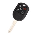 thumbnail image 3 of Llave de coche Jadeshay Control remoto sin llave 5 botones Negro ABS, 3 of 8