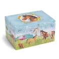 thumbnail image 2 of Jewelkeeper Boîte de Rangement Musicale pour Bijoux avec Cheval Tournant, Design Grange, Home on The Range Tune, 2 of 6