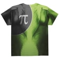 thumbnail image 2 of Captain Pi the Irrational Superhero All Over Youth T Shirt Multi YLG, 2 of 2