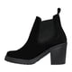 thumbnail image 4 of Botín Mujer Elástico Pedrería tacón ancho Tipo Gamuza Casual negro 26 Incógnita 052DQ9, 4 of 6