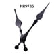 thumbnail image 5 of Piezas de Repuesto para Movimiento de Reloj de Pared Soledad Metal Negro, 5 of 8