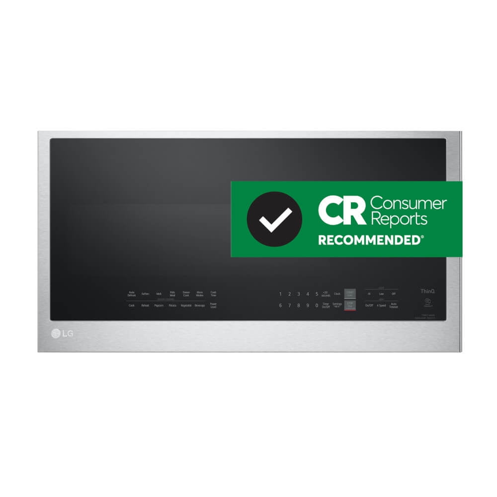 LG MVEL2033F 2.0 Cu. Ft. Stainless Over-the-Range Smart Microwave