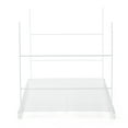 thumbnail image 3 of Rubbermaid 24 In Closet Steel Wire Added Storage Hanging Shelf, White, 3 of 11