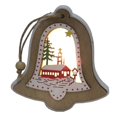 thumbnail image 1 of Adornos colgantes de luz navideña, decoraciones de madera ligeras de Navidad, suministros de decoración para recuerdos de fiesta, 4 Uds., 1 of 4
