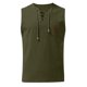 thumbnail image 1 of pstuiky Camiseta sin mangas para hombre, Camiseta sin mangas con estampado de color liso y bolsillo con cordón de verano para hombre Chaleco de hombre l, 1 of 3