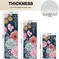 thumbnail image 4 of Pioneer Flower Floral Print Pattern Kitchen Rugs Sets Of 3,Kitchen Runner Rugs Non Skid Washable,Decorative Kitchen Floor Mats for Kitchen,Sink,Laundry,17"x30"+ 17"x47" + 17"x59", 4 of 6