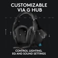 thumbnail image 2 of Logitech 981-000742 G935 Wireless 7.1 Surround Lightsync Gaming Headset, 2 of 9