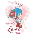 thumbnail image 2 of Boy's Sonic the Hedgehog It's All About Love Graphic T-Shirt, 2 of 4