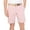Chalky Rose, variant on CLUBROOM Mens Light Blue Expandable Waist Straight Leg Regular Fit Performance Stretch Shorts 44 Waist