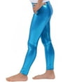 thumbnail image 2 of Stretch Is Comfort Girl's Metallic Mystique Leggings Shiny and Stretchy | Child Size 4 - 12, 2 of 6