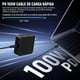 thumbnail image 5 of NEEWER PD 100W USB C Cargador con 100W Cable Carga Rápida USB C, Cargador Rápido Pared GAN Adaptador, 5 of 8