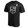 thumbnail image 2 of Men's Anze Kopitar Black Los Angeles Kings Team Authentic Stack Name & Number T-Shirt, 2 of 3
