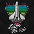 thumbnail image 2 of Retro NASA 1981 Outer Space Shuttle Women's T Shirt Ladies Tee Brisco Brands S, 2 of 5