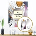 thumbnail image 3 of Designart "Fusion of Bold Circles and Marble V" Abstract Marble Mirror Wall Decor - Modern Gold Abstract Large Mirror For Wall Art Decor - 32" x 24" Inch, 3 of 5