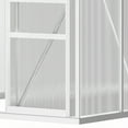thumbnail image 2 of Dextrus Heavy Duty, Sliding Doors, Vent Windows 10x6FT Aluminum & Polycarbonate Greenhouse for All-Season Gardening, 2 of 10