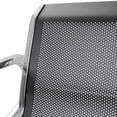 thumbnail image 2 of Waiting Chair Reception Room Guest Chair Airport Bench Seat Chair 3 Seat Black, 2 of 12