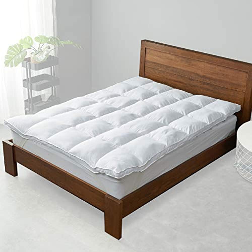 Cheer Collection Bed Topper Breathable Soft and Plush Luxurious Down