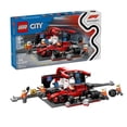 thumbnail image 1 of Set LEGO City Parada de Pit de F1 y Equipo de Pit con Auto Ferrari 60443, 1 of 4