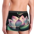 thumbnail image 4 of JUNZAN Snake Holding A Lotus Mens Underwear Boxer Briefs for Men’s-X-Large, 4 of 7