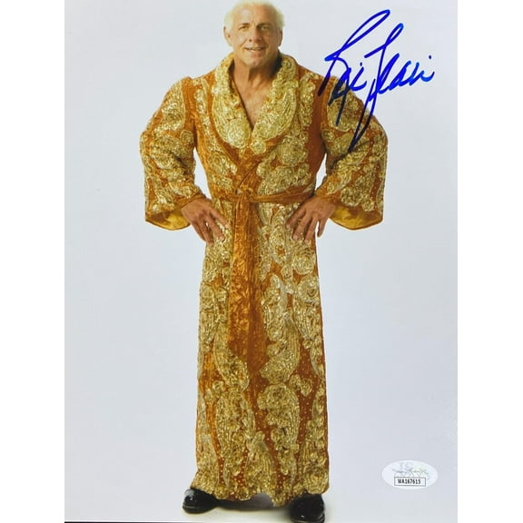 Ric Flair Signed Autographed 8x10 Photo JSA Authentic WWE WCW #8