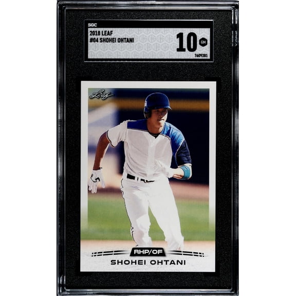 2018 Leaf #04 Shohei Ohtani SGC 10