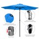 thumbnail image 4 of LAGarden 9ft UV 30+ Aluminum Outdoor Patio Umbrella with Crank & Tilt 8 Ribs Air-vented for Garden Table Pool Yard Ranch LAGarden Modern, 4 of 10