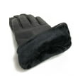 thumbnail image 2 of Karla Hanson Men's Genuine Leather Touch Screen Gloves - Black - M, 2 of 4