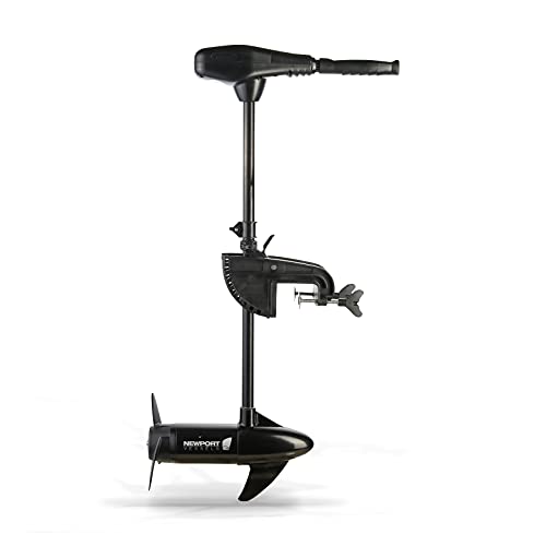 Newport Vessels Nv Series 55lb Thrust Saltwater Transom Mounted Trolling Electric Trolling Motor W Led Battery Indicator 30 Shaft Walmart Com