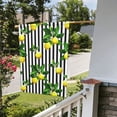 thumbnail image 5 of Easygdp Lemons on Striped Garden Flag Yard Flag Welcome Flag, Double-Sided, Weather Resistant for Outdoor Decor - 28"x40", 5 of 9