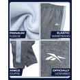 thumbnail image 4 of Tracksuit Set Reebok Toddler Boys 2 Piece Cozy Fleece Dark Grey, 4 of 7