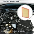 thumbnail image 2 of Unique Bargains 1pc Engine Air Filter for BMW X1 2.0L 2016-2022 Filter, 2 of 7