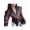 Reddish-Brown, variant on Female Fall Fashion Leather Jacket Casual Belt Button Down Blazer Trendy Coat Outerwear Reddish-Brown L