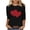 valentines tops 19-Black,Pink,White,Red,Purple,Green, variant on Brilliant Valentines Clothing Womens Hearts Womens Tops 3/4 Sleeve Women Round Neck Long Sleeves Casual Sweatshirts Sweater Pullover Tunic Tops