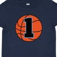 thumbnail image 4 of Inktastic Basketball 1st Birthday 1 Year Old Boys Baby T-Shirt, 4 of 5