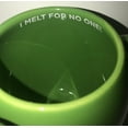 thumbnail image 3 of M&M's World Green Character Barrel I Melt for No One Mug New, 3 of 3