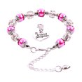 thumbnail image 3 of Jumpingount Hermosa Joyas de cristal Cadenas de cuentas Brazalete de amistad con estilo atractivo para niñas Boda Rosa roja Type1 NO1, 3 of 6