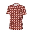thumbnail image 6 of Wukai Cute Pig with Coins Print Men's Short-Sleeved Mesh T-Shirt,Quick-Dry Short Sleeve Workout T-Shirt-6X-Large, 6 of 8