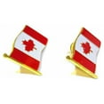 thumbnail image 2 of 10 broches con la bandera canadiense, con barniz de hierro para decoración de ropa, para festivales, fiestas y reuniones., 2 of 7