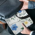 thumbnail image 4 of AWERP Spring Floral Blue and Yellow Watercolor Floral Farmhouse Flowers Laptop Bag Diving fabric Soft Carrying Travel Case (Idea) Tablet Cover Neoprene 13inch, 4 of 5