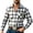 03-White, variant on Yutgune Mens Plus Size Western Shirt Plaid Flannel Shirt For Men Country Casual Button Down Shirt